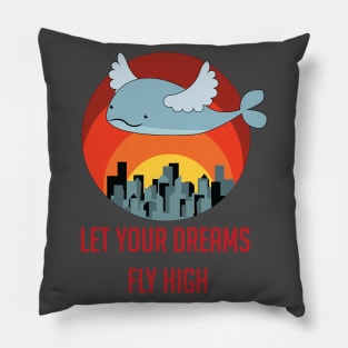 Sky whale Pillow