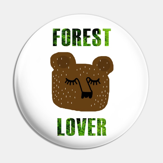 Bear the forest lover illustration Pin by LittleForest