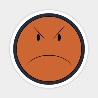 Angry Face Magnet