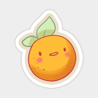 Orange illustration Magnet