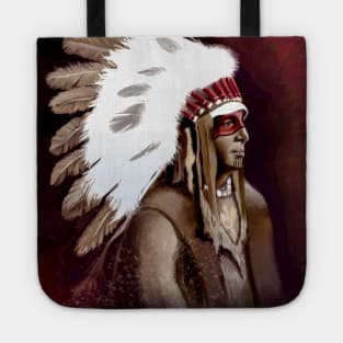 Native American Warrior Tote