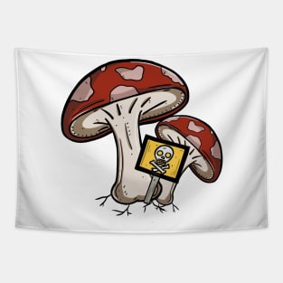Poison mushroom Tapestry