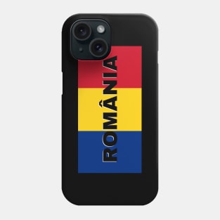 România Flag Phone Case