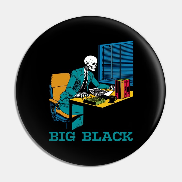 Big Black ∆ Original Fan Artwork Pin by unknown_pleasures
