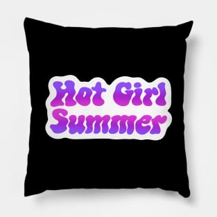 Hot Girl Summer Design Pillow
