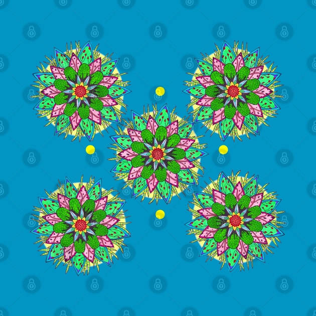 Joyful Floral Mandala Edition 2 by Blissful Drizzle