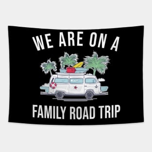 Family Road Trip Tapestry