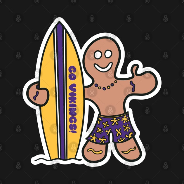 Surfs Up for the Minnesota Vikings! by Rad Love