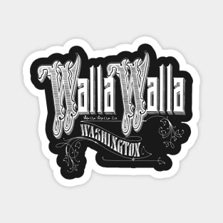 Vintage Walla Walla, WA Magnet