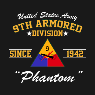 U.S. Army 9th Armored Division (9th AD) T-Shirt