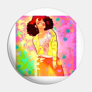 Hazey Florista Pin