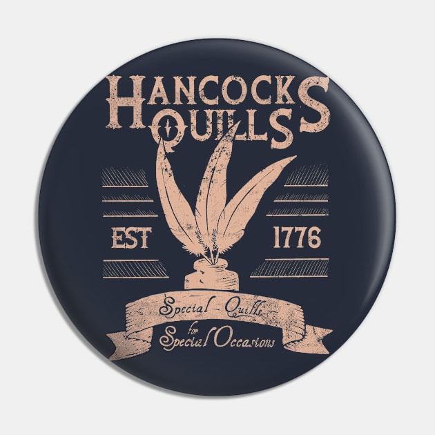 Hancocks Quills Pin by transformingegg