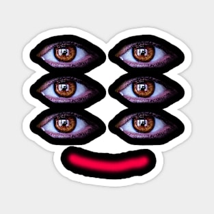 Weirdcore Aesthetic Eyes Magnet