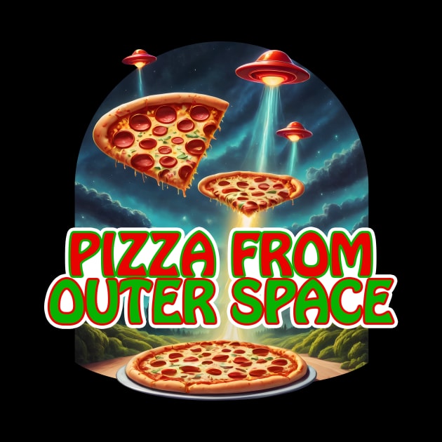 Pizza from Outer Space by roswellboutique