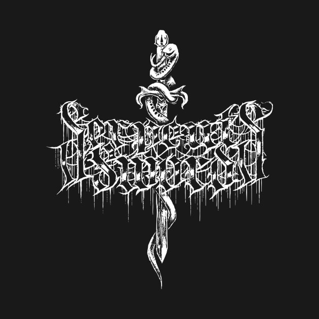 Serpent's Sword White Logo by Serpent’s Sword Records