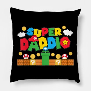 Super Daddy Father Day Pillow