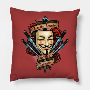 fifth of november Pillow