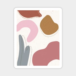 Abstract shapes Magnet