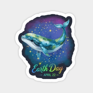 Earth Day - Protect-Ocean-Life-Save-The-Planet Magnet