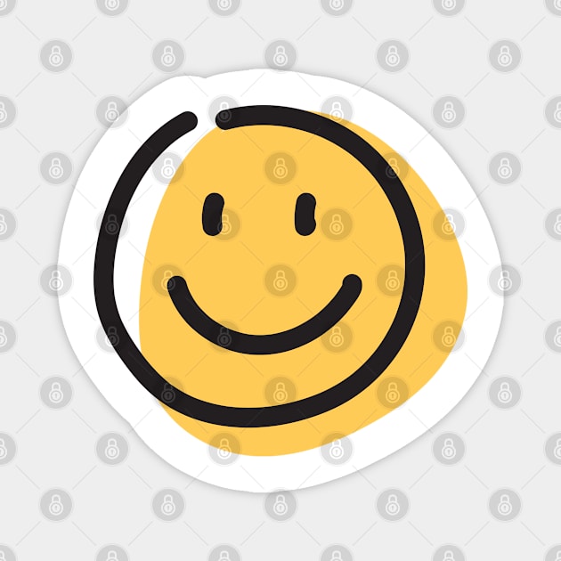 Smily Face Emoticon Magnet by jayaadiprastya