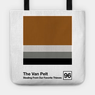 The Van Pelt / Minimalist Style Graphic Poster Art Design Tote