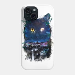 Night Cat Phone Case