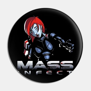 Mass Effect Infection Pin