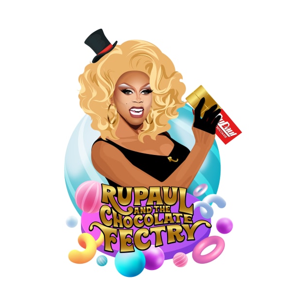 Mother Ru and the Chocolate Fectry from Drag Race by dragover