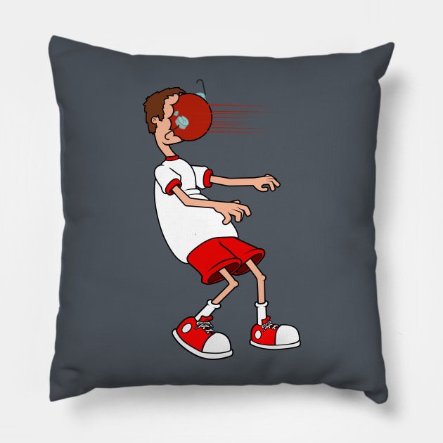 Dodgeball Pillow by julianarnold