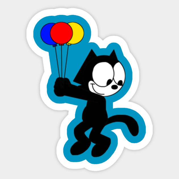 Felix The Cat Felix The Cat Sticker Teepublic