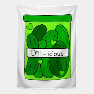 PIICKLE Jar Dill Pickles Tapestry