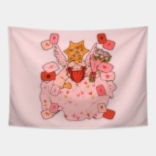 Valentine’s angel Tapestry