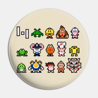 Arcade Icons Pin