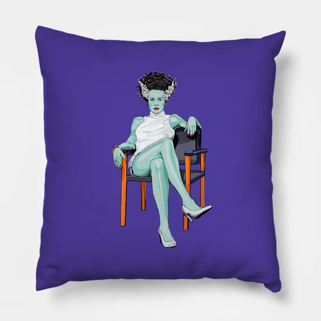 Bridal Instinct Pillow by FanboyMuseum