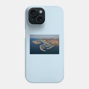 Limhamn harbour Malmo Phone Case