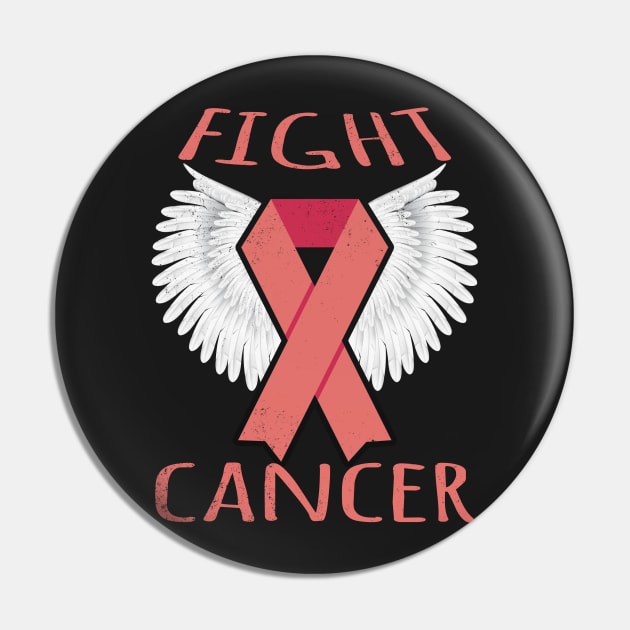 Cancer Fighter Pin by stuch75