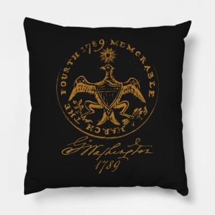 1789 GW Inaugural (Memorable Era) - Signature Series Pillow