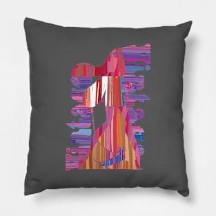 Graphic Retro Vintage Cartoons Birthday Gift For Women Pillow