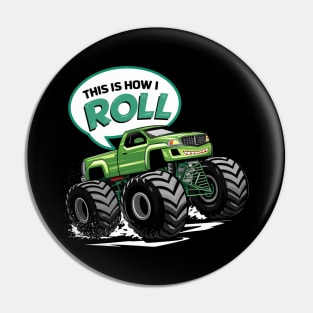 Monster truck Pin