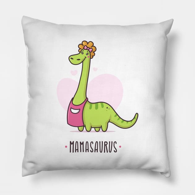 Mamasaurus Pillow by zoljo