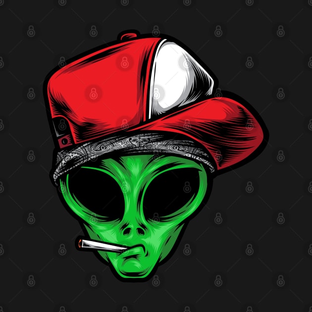 Swag Alien Head by DDP Design Studio