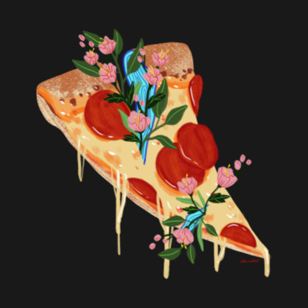 Floral Pizza