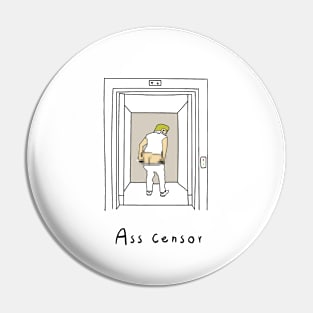 Ass censor Pin