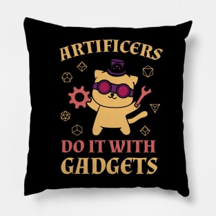 Kawaii Artificers Do It with Gadgets Pillow