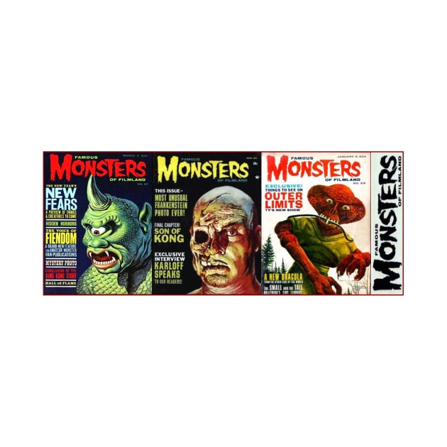 Classic Famous Monsters of Filmland Series 5 by Starbase79