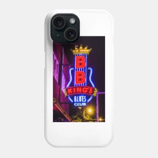 Beale St, Memphis, Tennessee, USA. Phone Case