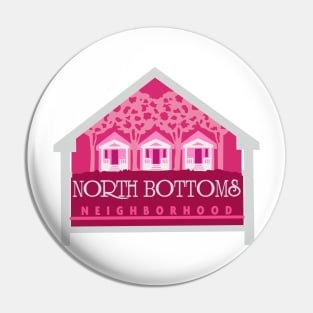 The North Bottoms Lincoln Pink Pin