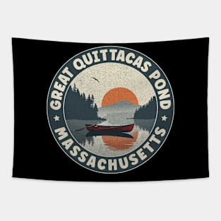 Great Quittacas Pond Massachusetts Tapestry