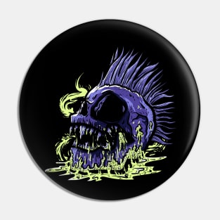 Punk Skull Pin