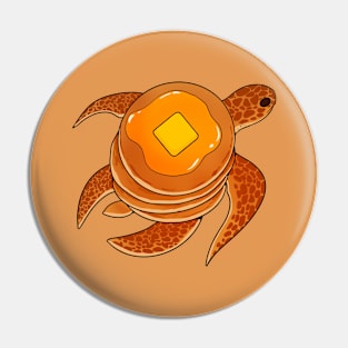 Cute Pancake Turtle Food Animal- C3 Pin